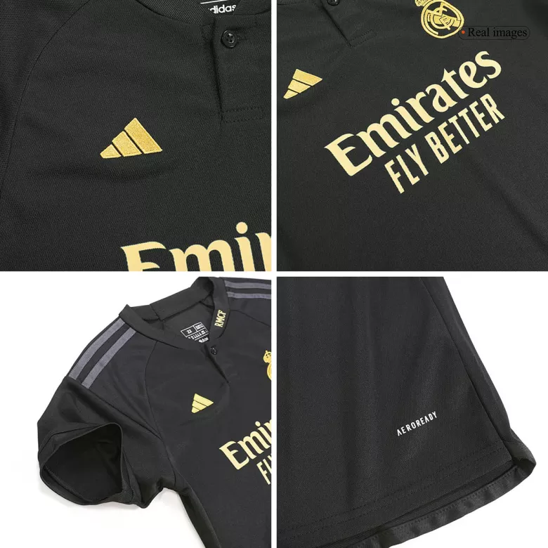 Real Madrid Third Away Kids Soccer Jerseys Kit 2023/24 - vstockx
