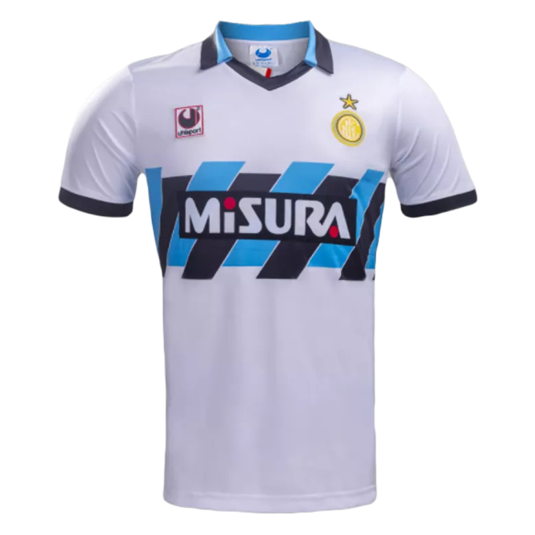 Retro Inter Milan Away Jersey 1990/91 By Uhlsport - vstockx