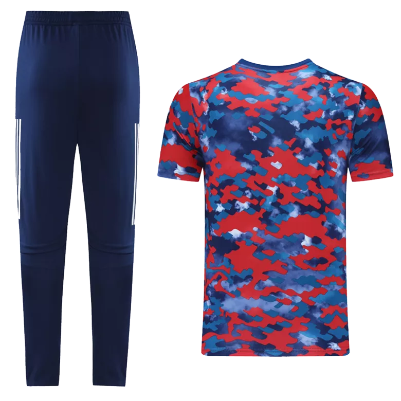 Bayern Munich Tracksuit 2021/22 Red&Blue - vstockx