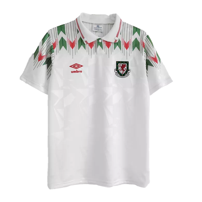Vintage Soccer Jersey Wales Away 1990/92 - vstockx