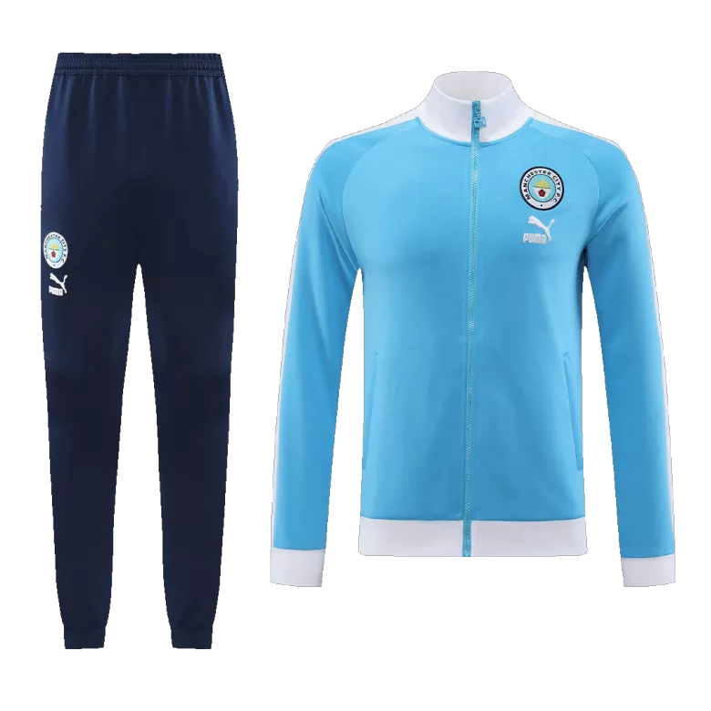 Manchester City Tracksuit 2023/24 Blue - vstockx