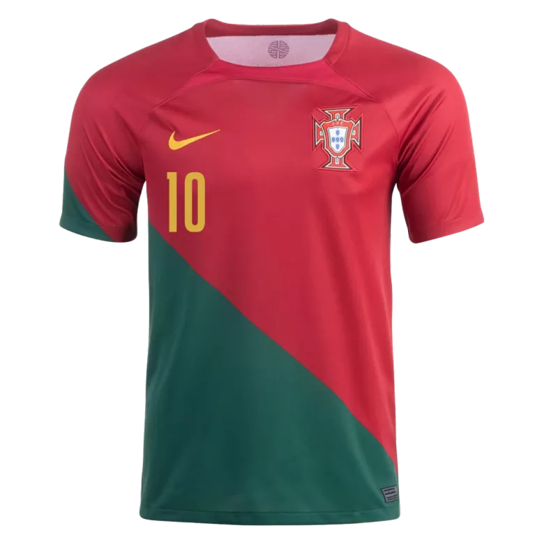 BERNARDO #10 Portugal Home Jersey World Cup 2022 - vstockx