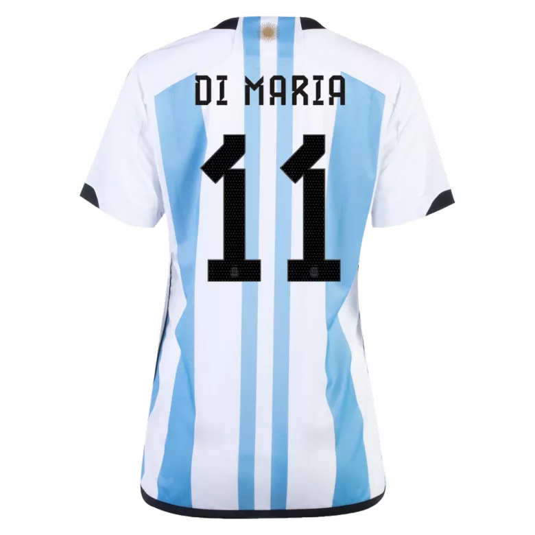 DI MARIA #11 Argentina Home Jersey World Cup 2022 Women - vstockx