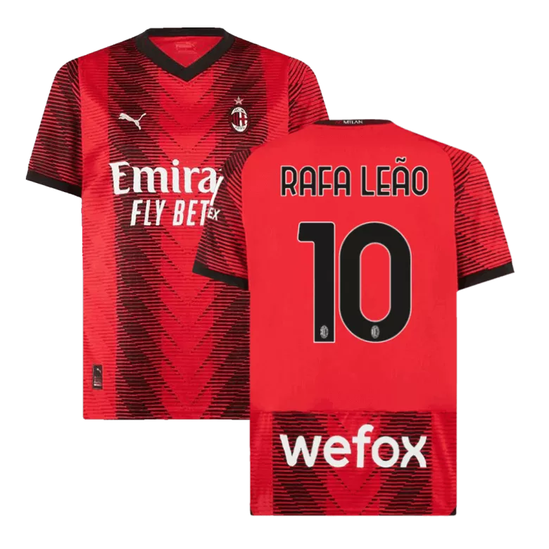 RAFA LE?O #10 AC Milan Home Jersey 2023/24 - vstockx