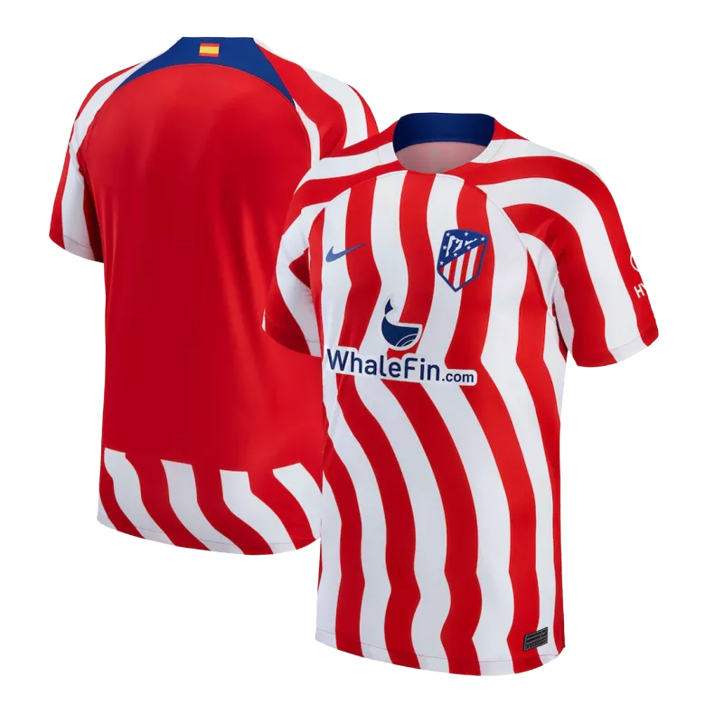Atletico Madrid Home Jerseys Kit 2022/23 - vstockx