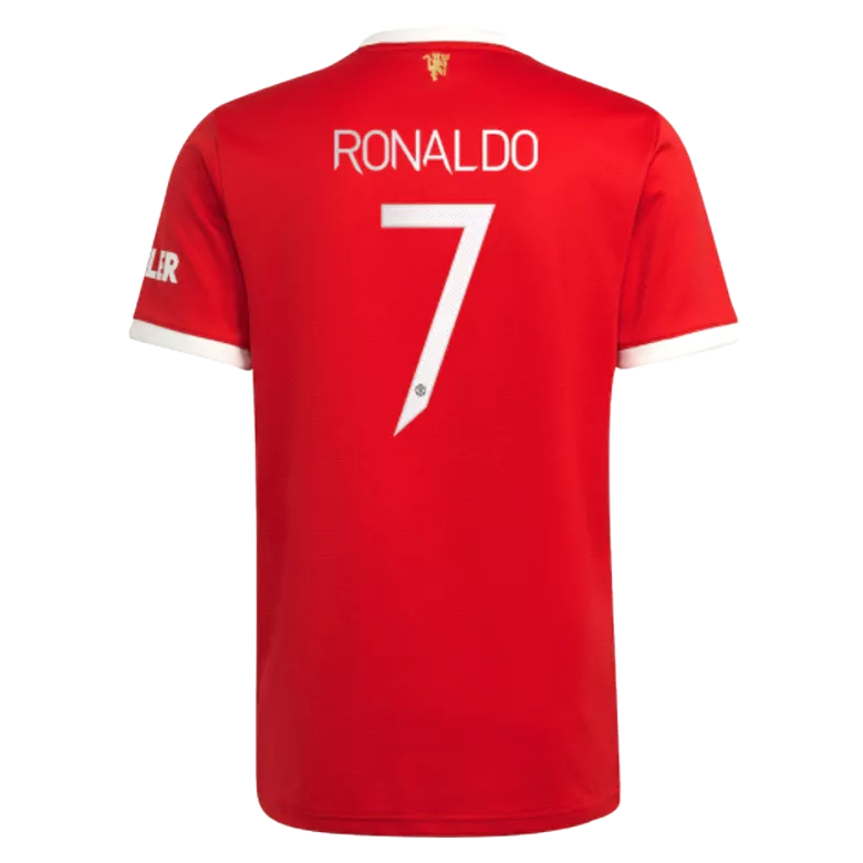 RONALDO #7 Manchester United Home Soccer Jersey 2021/22 - vstockx