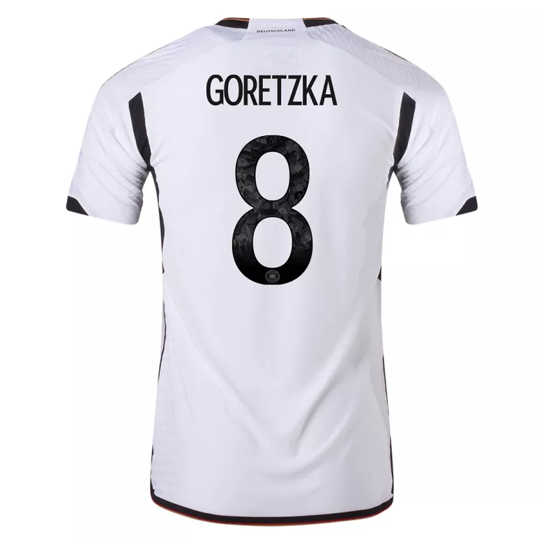 GORETZKA #8 Germany Home Authentic Jersey World Cup 2022 - vstockx