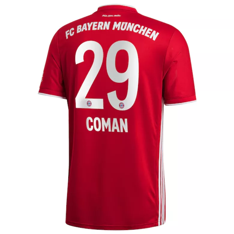 COMAN #29 Bayern Munich Home Soccer Jersey 2020/21 - vstockx