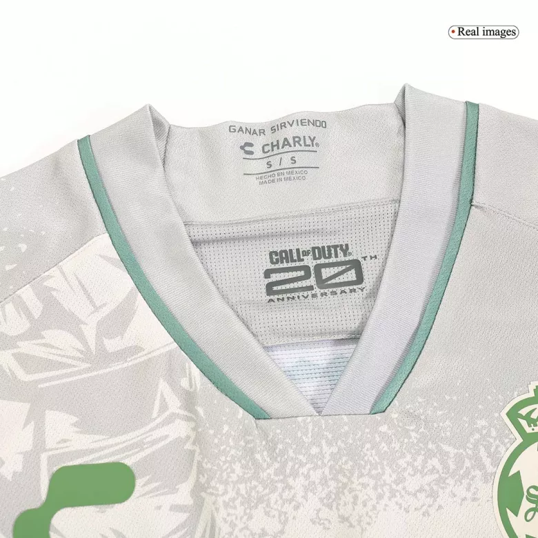 Santos Laguna X Call Of Duty Third Away Soccer Jersey 2023/24 - vstockx