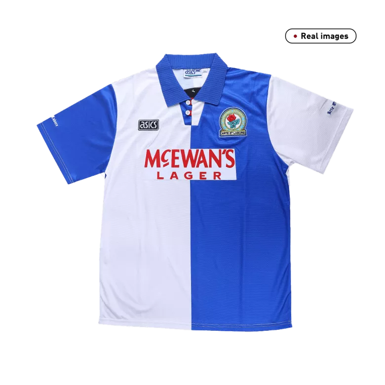 Retro Blackburn Rovers Home Jersey 1994/95 By Asics - vstockx
