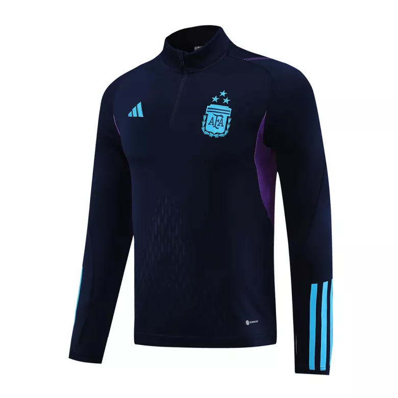 Argentina 1/4 Zip Tracksuit 2023/24 Navy - vstockx