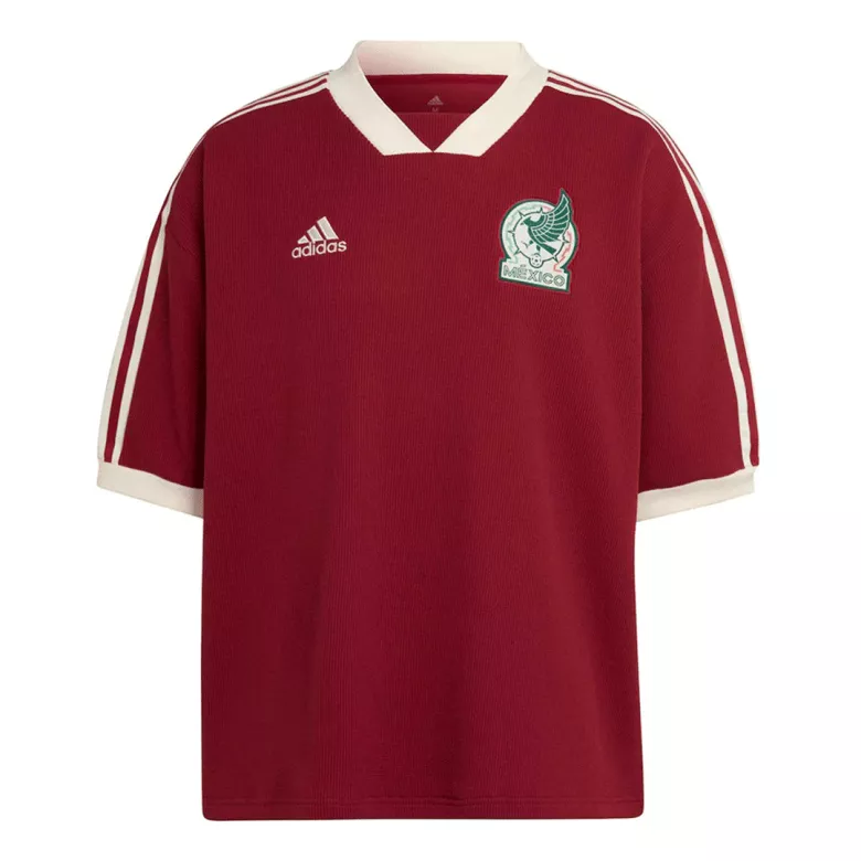 Mexico National Team Burgundy Icon Jersey 2022 - vstockx