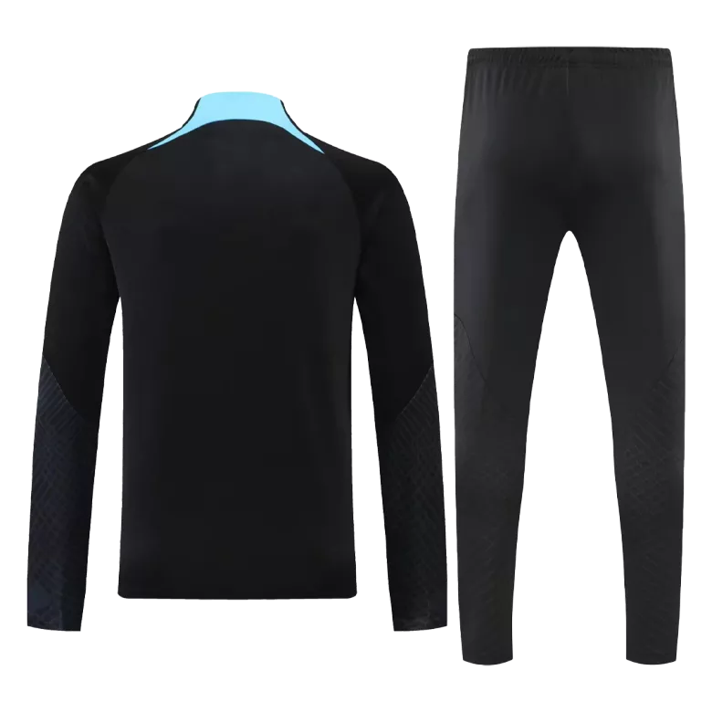 Inter Milan 1/4 Zip Tracksuit 2022/23 Black - vstockx
