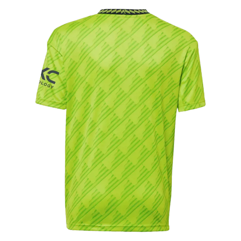 Manchester United Third Away Kids Soccer Jerseys Full Kit 2022/23 - vstockx