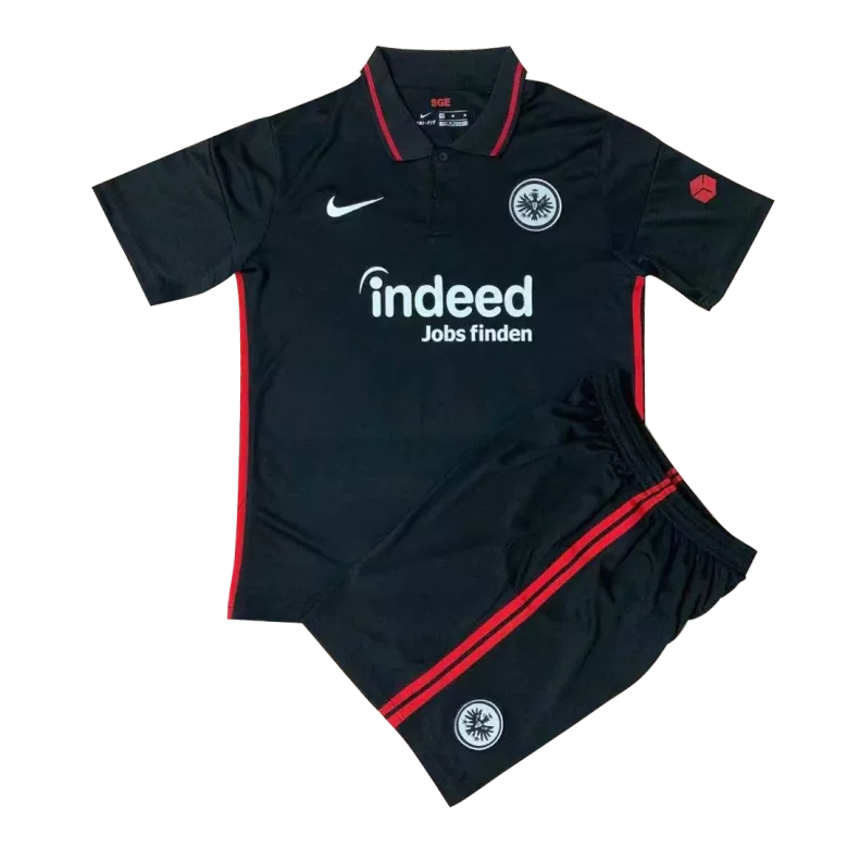 Eintracht Frankfurt Home Kids Soccer Jerseys Kit 2021/22 - vstockx