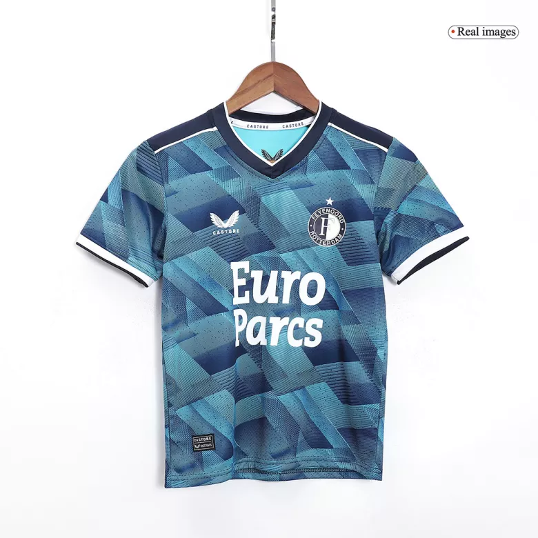Feyenoord Away Kids Soccer Jerseys Kit 2023/24 - vstockx