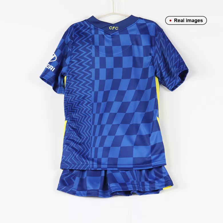 Chelsea Home Kids Soccer Jerseys Full Kit 2021/22 - vstockx