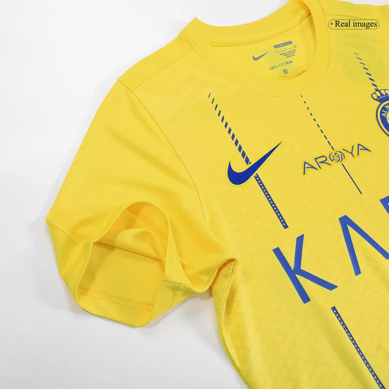 Al Nassr Home Authentic Soccer Jersey 2023/24 - vstockx