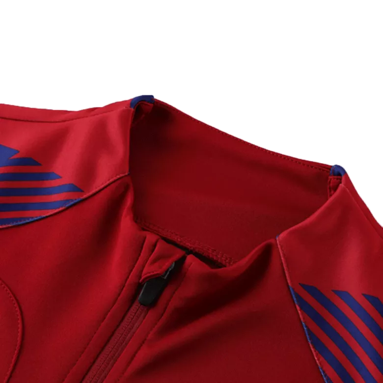 Barcelona Jacket Tracksuit 2022/23 Red - vstockx