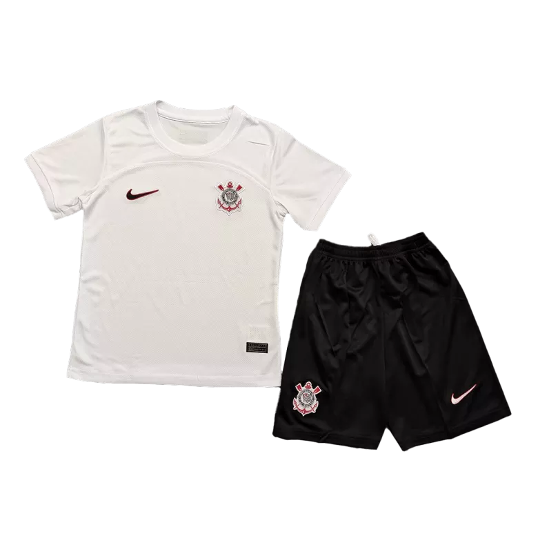 Corinthians Home Kids Jerseys Kit 2023/24 - vstockx