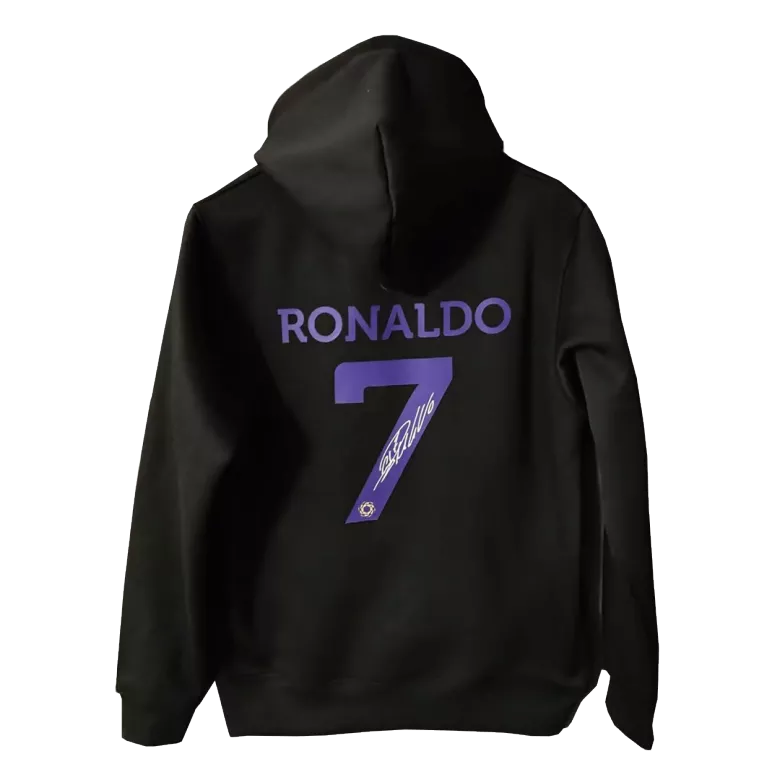RONALDO #7 Al Nassr Sweater Hoodie 2022/23 Black - vstockx