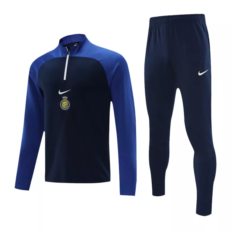 Al Nassr 1/4 Zip Tracksuit 2023/24 Blue&Black - vstockx