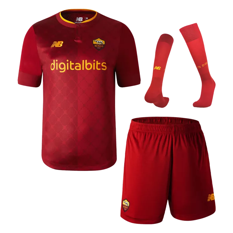 Roma Home Jerseys Full Kit 2022/23 - vstockx