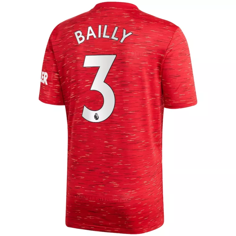 BAILLY #3 Manchester United Home Soccer Jersey 2020/21 - vstockx