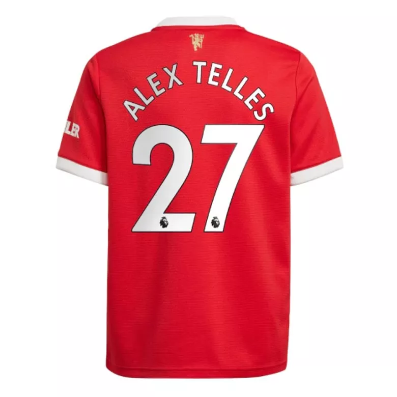 ALEX TELLES #27 Manchester United Home Soccer Jersey 2021/22 - vstockx