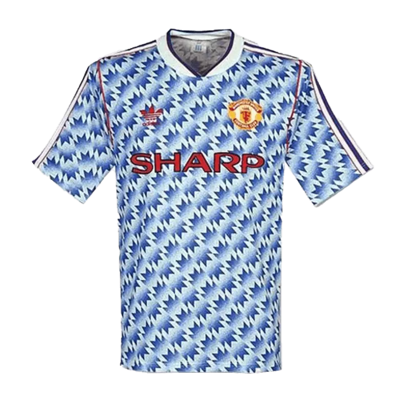 Vintage Soccer Jersey Manchester United Away 1990/92 - vstockx