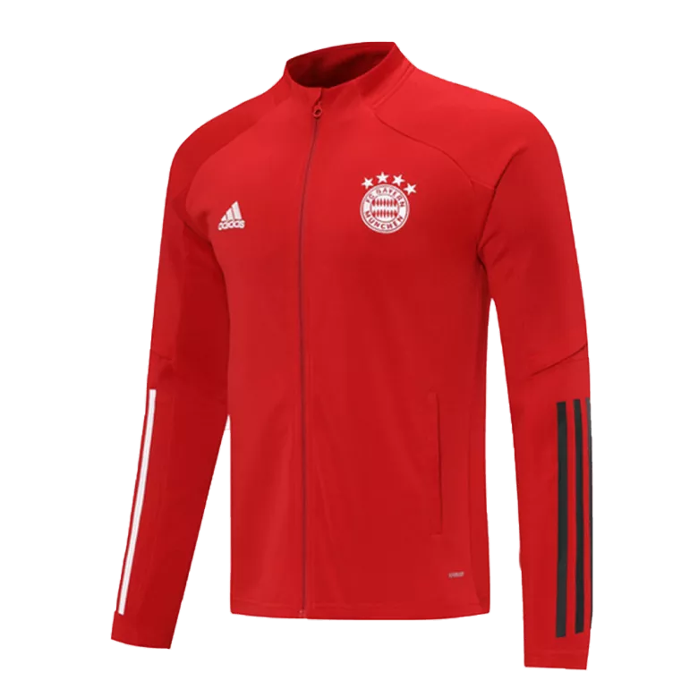 Bayern Munich Track Jacket 2020/21 - Red - vstockx