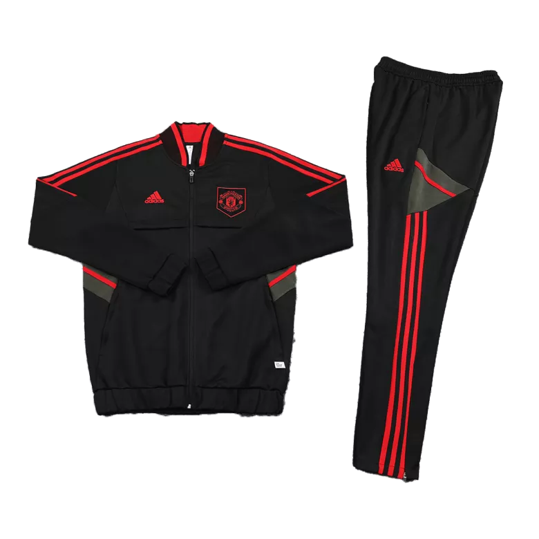 Manchester United Tracksuit 2022/23 Black - vstockx