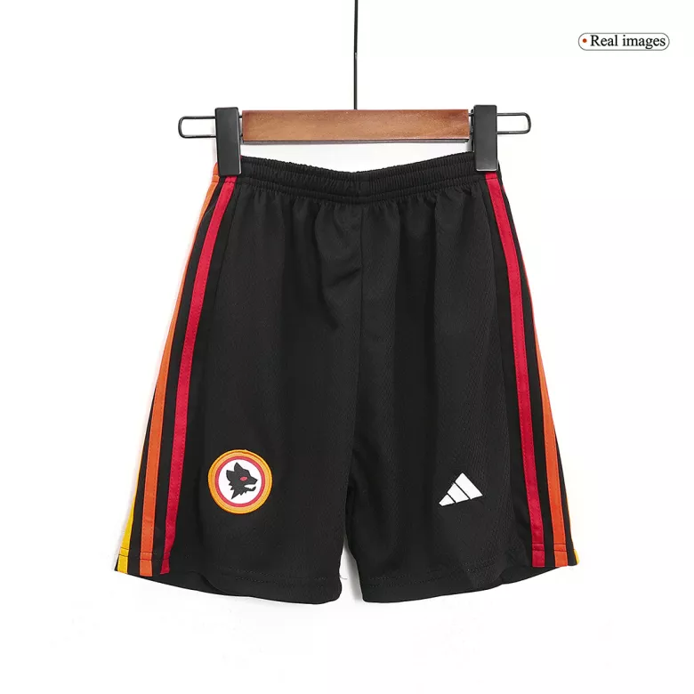 Roma Third Away Kids Soccer Jerseys Kit 2023/24 - vstockx
