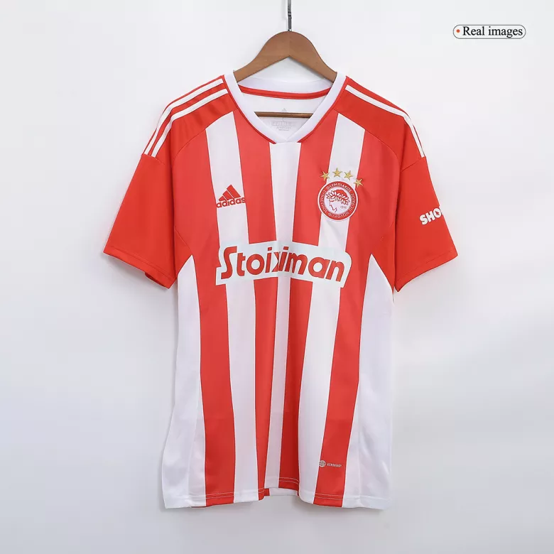 Olympiakos Home Jersey Shirt 2022/23 - vstockx