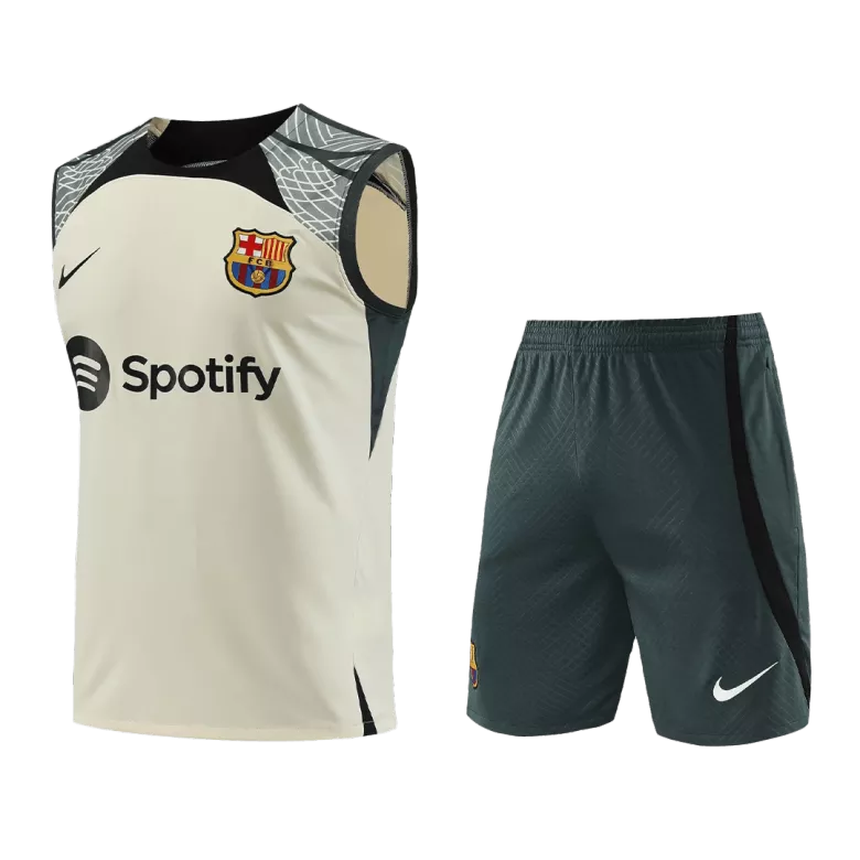 Barcelona Jerseys Sleeveless Training Kit 2023/24 - vstockx