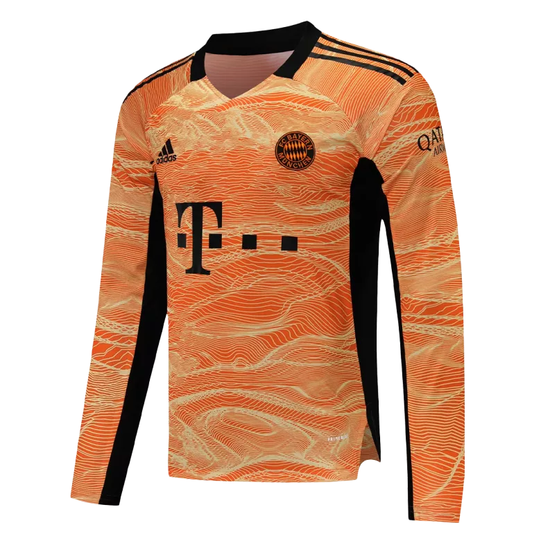 Bayern Munich Goalkeeper Long Sleeve Soccer Jersey 2021/22 - vstockx