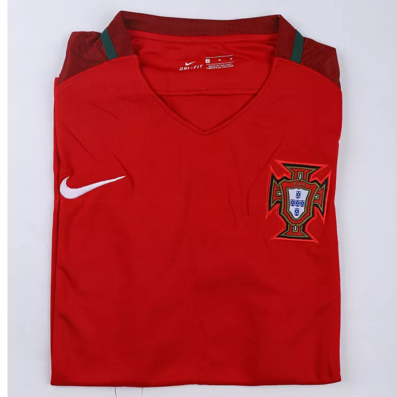 Portugal Home Soccer Jersey 2016 - vstockx