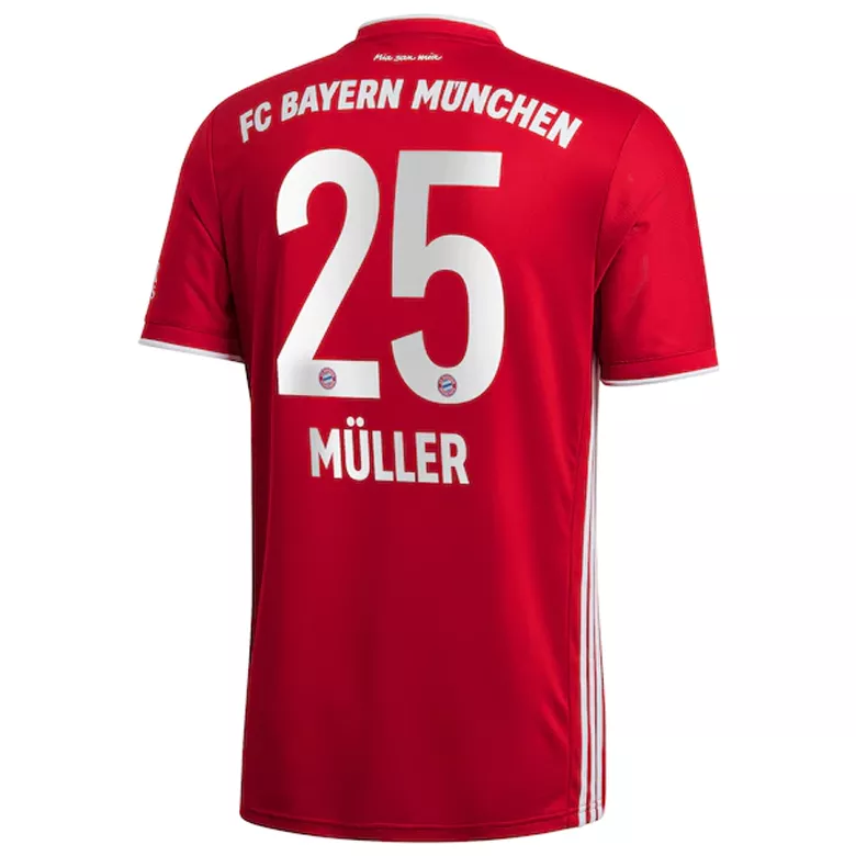 M��LLER #25 Bayern Munich Home Soccer Jersey 2020/21 - vstockx