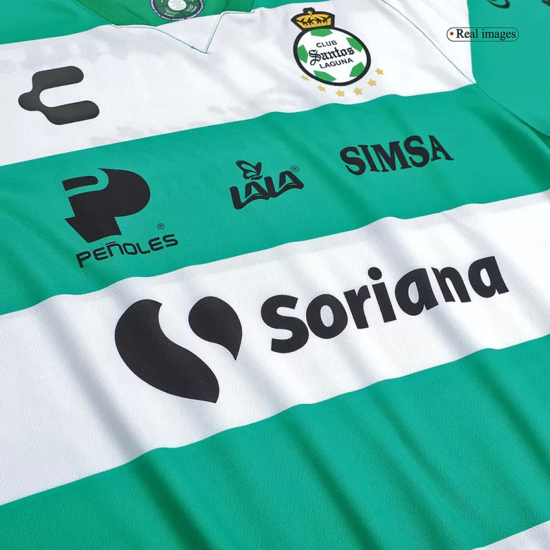 Santos Laguna Home Soccer Jersey 2022/23 - vstockx
