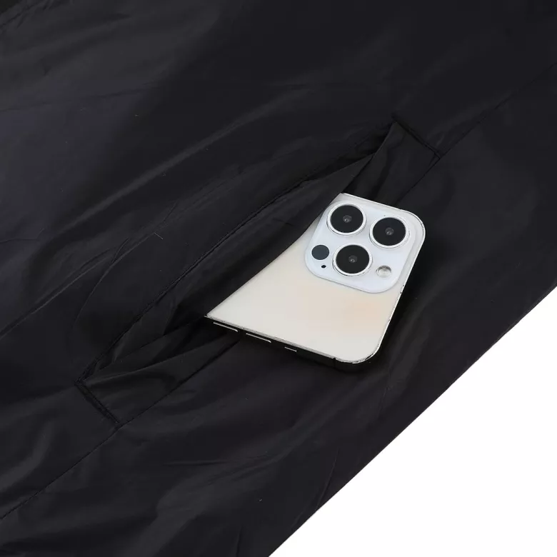 PSG Hoodie Windbreaker Jacket 2022/23 - Black - vstockx