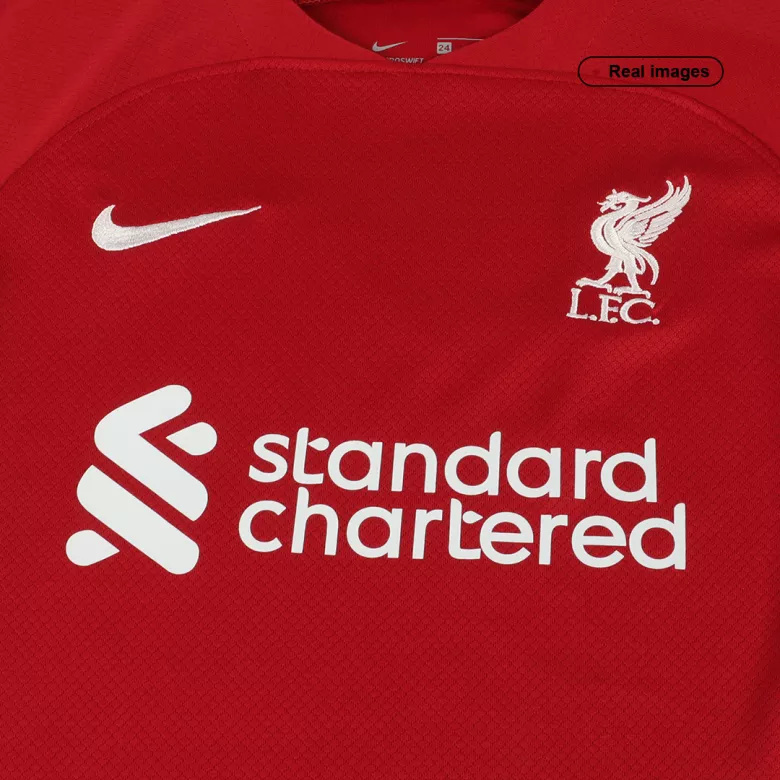 Liverpool Home Kids Soccer Jerseys Kit 2022/23 - vstockx