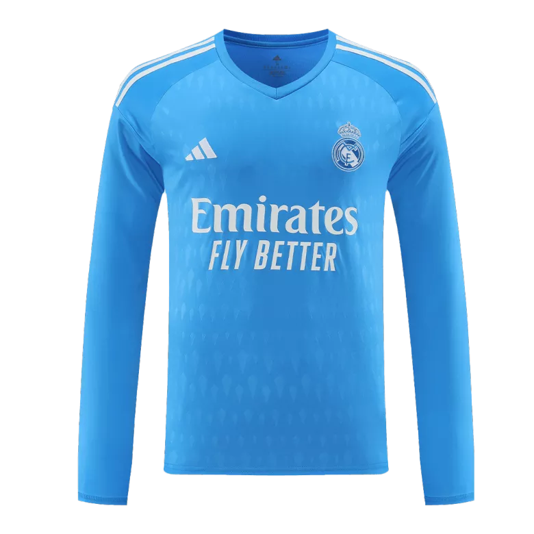Real Madrid Goalkeeper Long Sleeve Soccer Jersey 2023/24 - vstockx