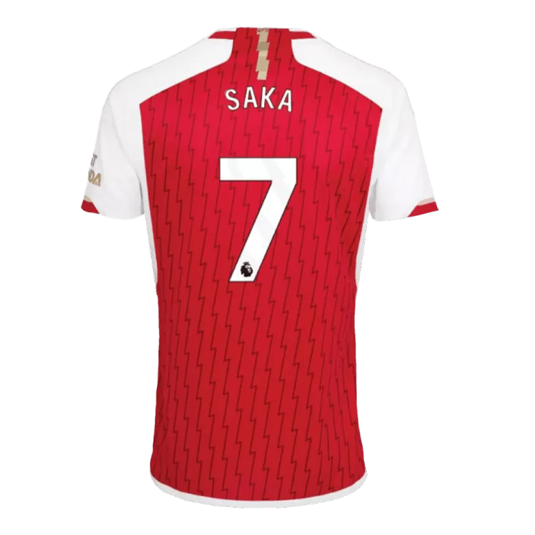 SAKA #7 Arsenal Home Jersey 2023/24 - vstockx