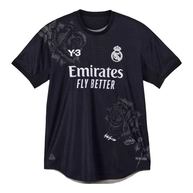 Real Madrid Goalkeeper Y-3 Authentic Soccer Jersey 2023/24 Black - vstockx