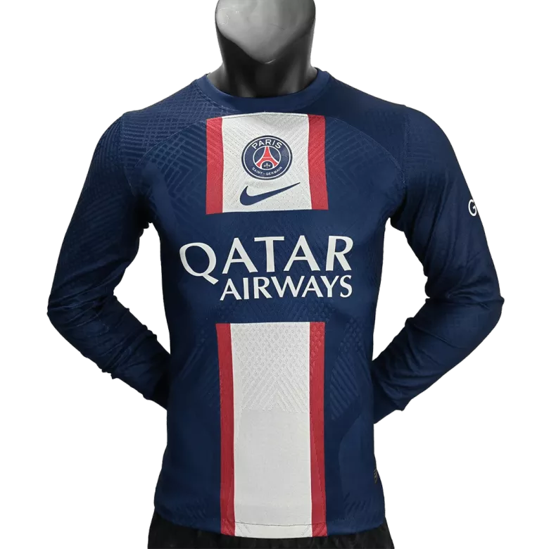 Authentic PSG Home Long Sleeve Soccer Jersey 2022/23 - vstockx