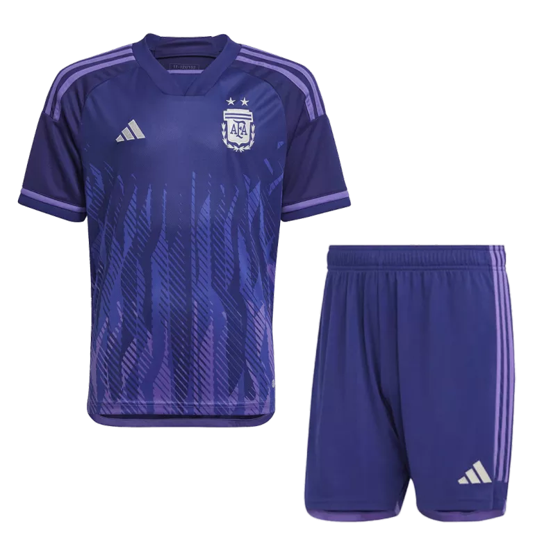 Argentina Away World Cup Jerseys Kit 2022 - vstockx