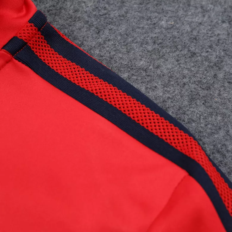 Ajax 1/4 Zip Tracksuit 2022/23 Kids Red - vstockx