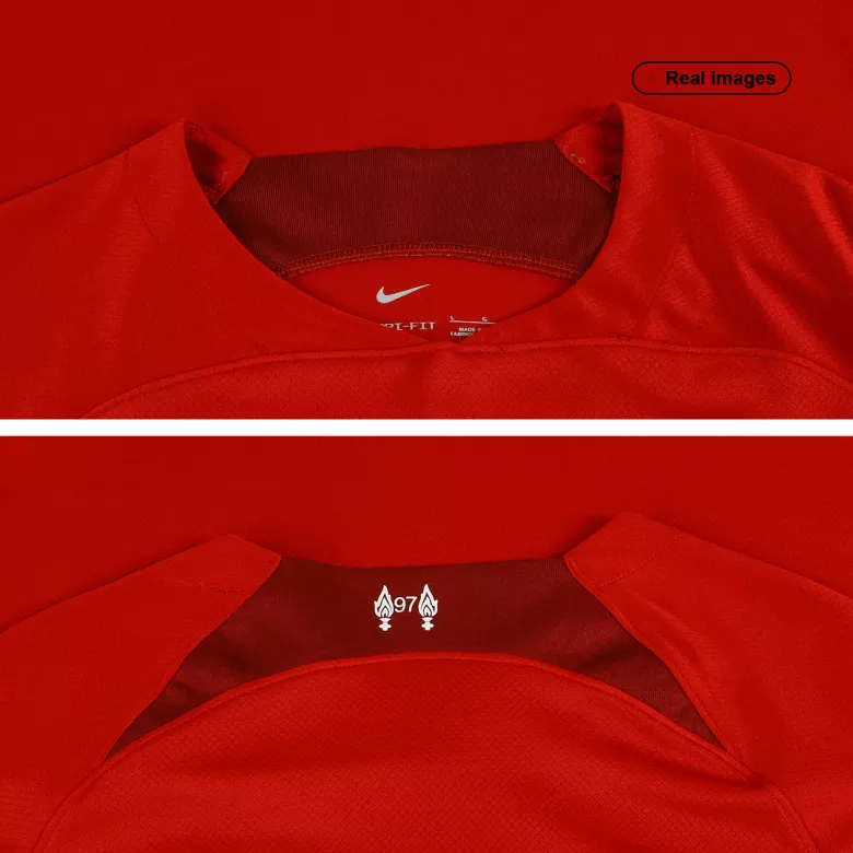 Liverpool Home Long Sleeve Soccer Jersey 2022/23 - vstockx