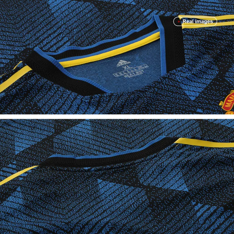 Manchester United Third Away Authentic Soccer Jersey 2021/22 - vstockx