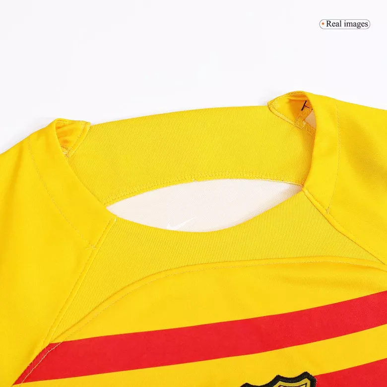 Barcelona Fourth Away Long Sleeve Soccer Jersey 2022/23 - vstockx